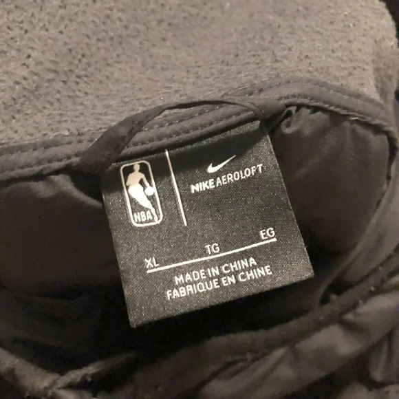 Nike Mens XL Aeroloft NBA New York Knicks Down Jacket  Parka 877842-010 - Picture 5 of 16